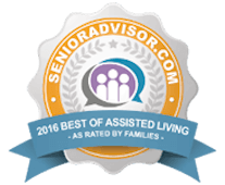 SeniorAdvisor.com 2016 Best of Assisted Living as rated by families