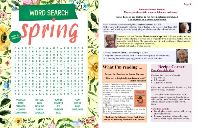 The Schooner Flash, Monthly Newsletter. February 2026 Issue.