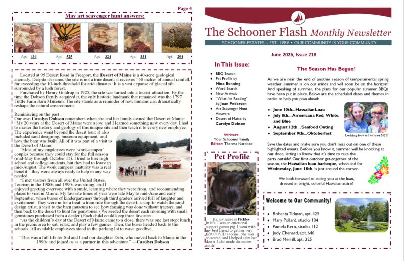 June 2026 Newsletter