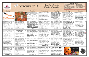 10 Res Care October Calendar 2013