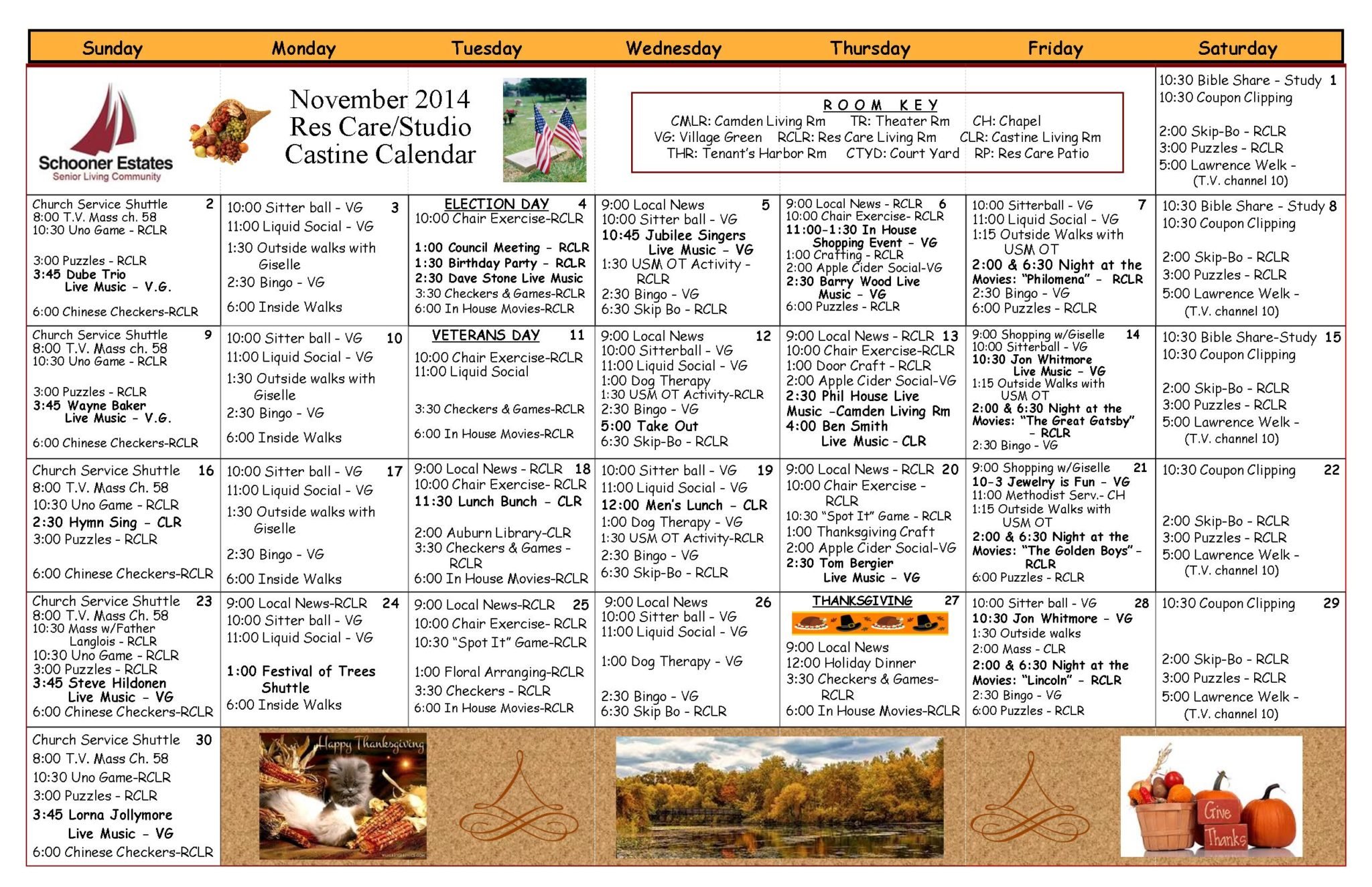 11 Res Care November Calendar 2014