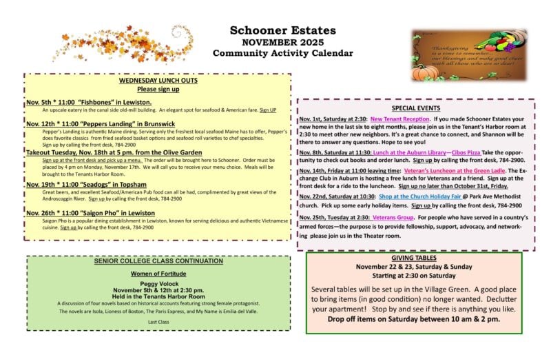 November 2025 Calendar Page 2