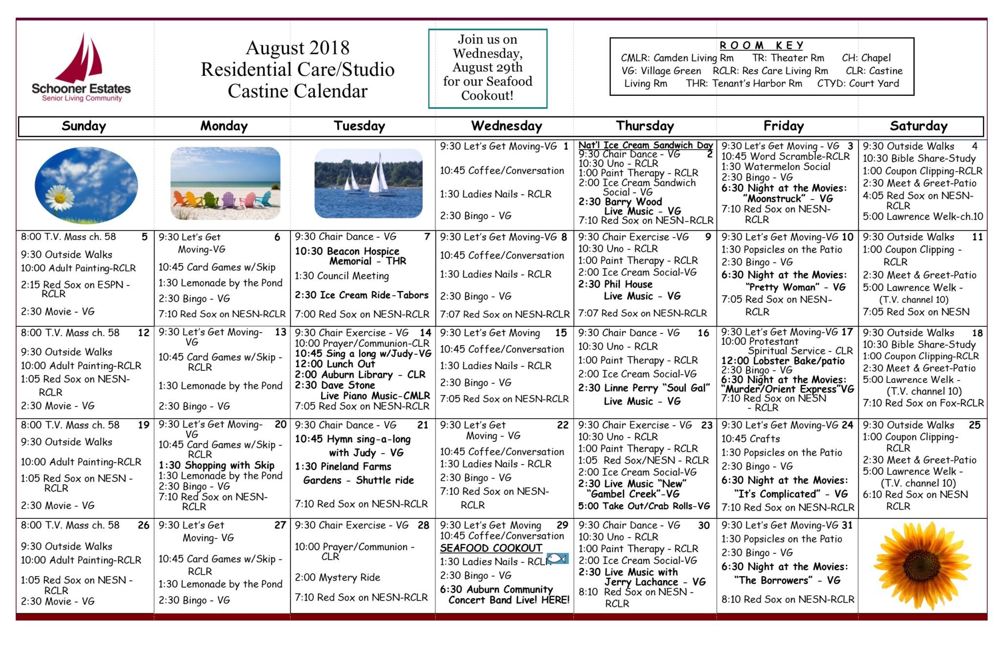 Activity Calendars
