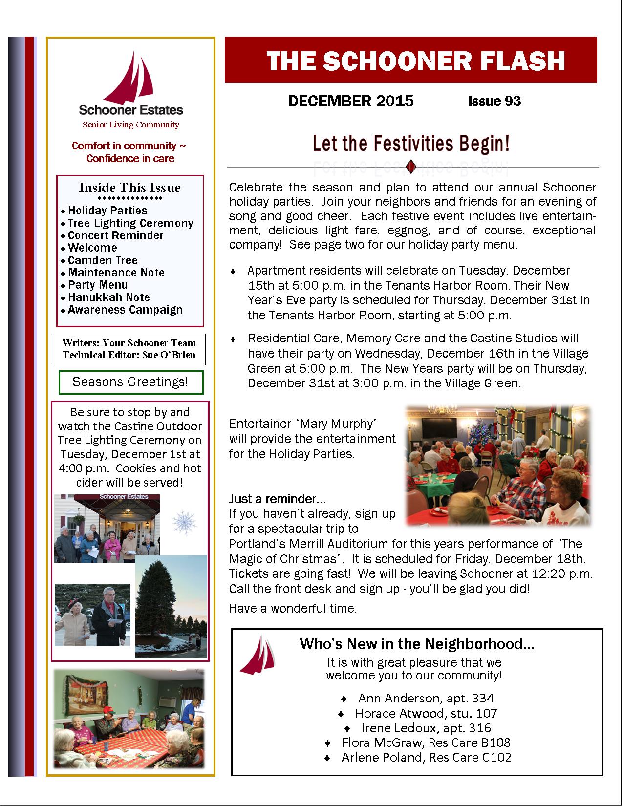 December 2015 Schooner Flash Newsletter1