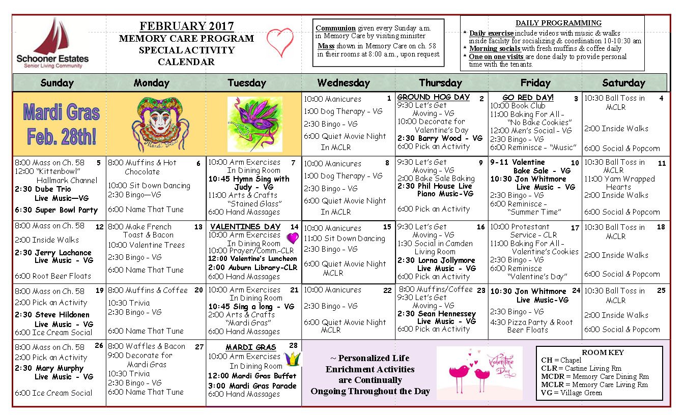 Calendar of Events