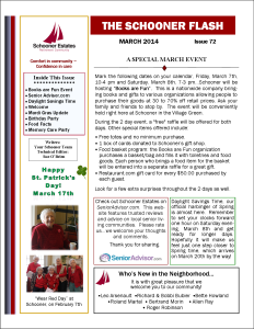Schooner Flash march 2014